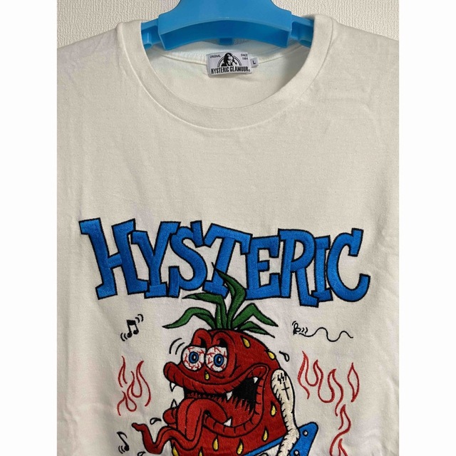 HYSTERIC GLAMOUR(ヒステリックグラマー)の正規店購入HYSTERIC GLAMOUR Tシャツ ホワイト レディースのトップス(Tシャツ(半袖/袖なし))の商品写真