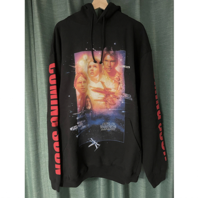 新品 登坂着 20SS VETEMENTS ヴェトモン スターウォーズ パーカー