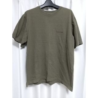 モンベル(mont bell)のmont-bell プリント 半袖 Tシャツ カーキ グリーン 緑 モンベル 服(Tシャツ/カットソー(半袖/袖なし))