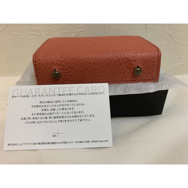 新品未使用】m+ エムピウ ミッレフォッリエ2 P25 ローズ 証明書付