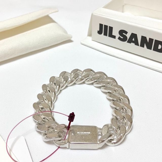 Jil Sander(ジルサンダー)の新品 L 22aw JIL SANDER チェーンブレスレット 4617 メンズのアクセサリー(ブレスレット)の商品写真