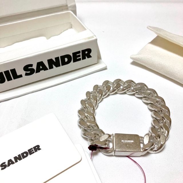 Jil Sander(ジルサンダー)の新品 L 22aw JIL SANDER チェーンブレスレット 4617 メンズのアクセサリー(ブレスレット)の商品写真