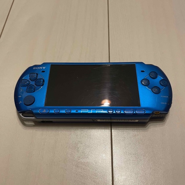 PlayStation Portable(プレイステーションポータブル)のジャンク PSP-3000 ブルー エンタメ/ホビーのゲームソフト/ゲーム機本体(携帯用ゲーム機本体)の商品写真