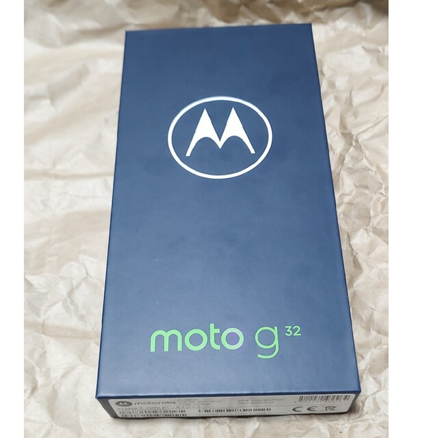 Motorola(モトローラ)のMotorola モトローラ moto g32  新品未使用 サテンシルバー スマホ/家電/カメラのスマートフォン/携帯電話(スマートフォン本体)の商品写真