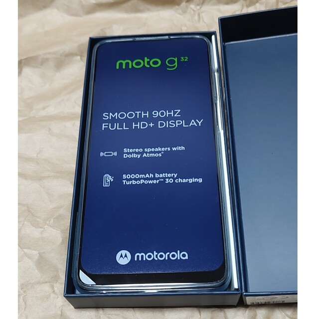 Motorola - Motorola モトローラ moto g32 新品未使用 サテンシルバー ...