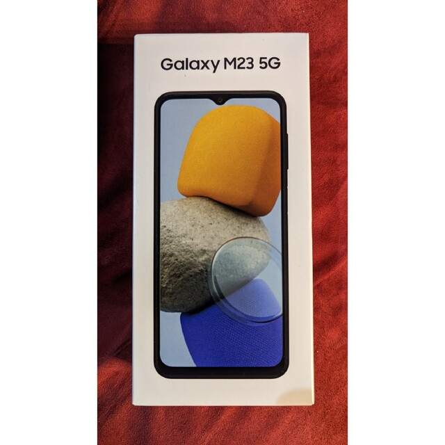 SAMSUNG GALAXY M23 5G ライトブルー80コアOS種類