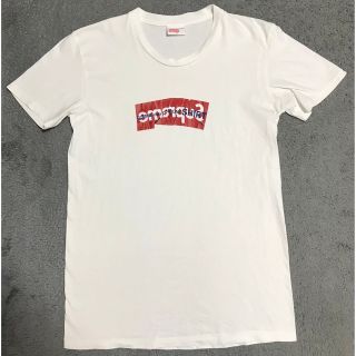 コムデギャルソン(COMME des GARCONS)のsupreme コムデギャルソン　反転ロゴtシャツ(Tシャツ/カットソー(半袖/袖なし))