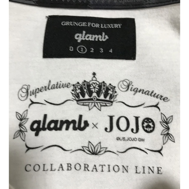 glamb jojo コラボプリントtシャツ