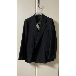 オーラリー(AURALEE)のWOOLMAX GABARDINE DOUBLE-BREASTED JACKET(テーラードジャケット)