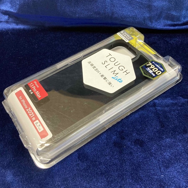 ELECOM(エレコム)の【新品】iPhone 13 Pro Max＊耐衝撃＊ハイブリッドケース＊ブラック スマホ/家電/カメラのスマホアクセサリー(iPhoneケース)の商品写真