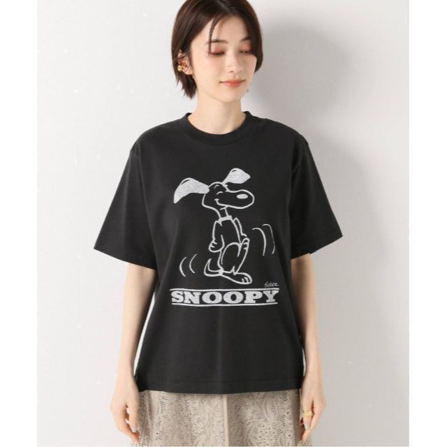 IENA(イエナ)の完売品 新品 IENA ブラームス ルーツストック SNOOPYプリントTシャツ レディースのトップス(Tシャツ(半袖/袖なし))の商品写真