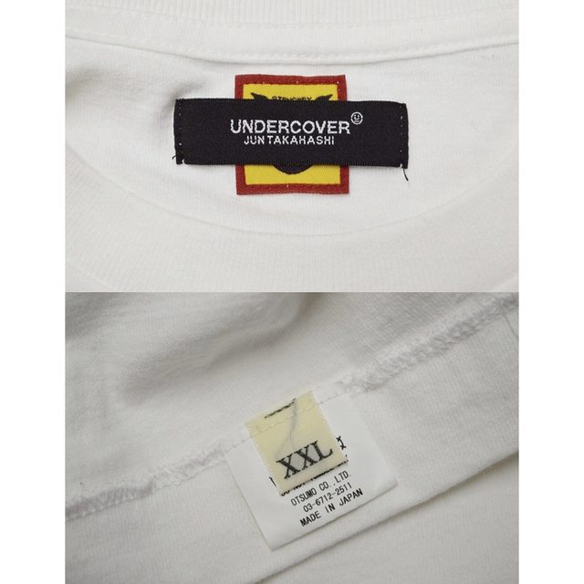 UNDERCOVER - XXL 本物 lastorgy2 tシャツ BruceWeber jonioの UNDERCOVER - XXL 本物 lastorgy2 tシャツ BruceWeber jonioの