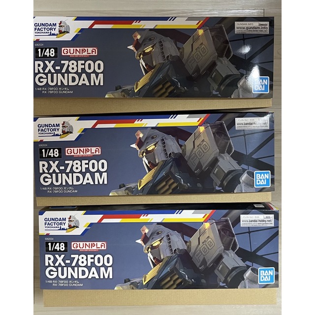 BANDAI - 横浜ガンダムファクトリー 限定 1／48 RX-78F00 ガンダム