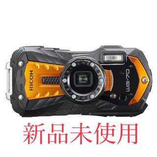 リコー(RICOH)の【新品未開封】RICOH WG-70 オレンジ(コンパクトデジタルカメラ)