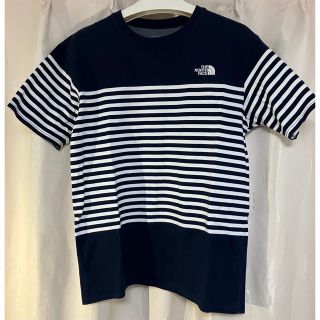 ザノースフェイス(THE NORTH FACE)のノースフェイス ショートスリーブ セオアルファ ボーダー メンズ 半袖Tシャツ(Tシャツ/カットソー(半袖/袖なし))