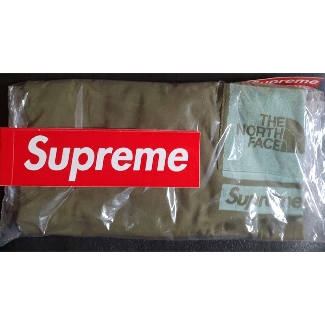 supreme north face OLIVE xl