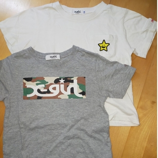 エックスガールステージス(X-girl Stages)のX-girl STAGES　120　Tシャツ 2枚セット(Tシャツ/カットソー)