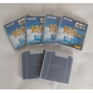 マクセル(maxell)の最終)ZIPディスク 100MB 6枚セット(デスクトップ型PC)