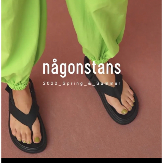 nagonstans - nagonstans トングサンダル スポサンの通販 by YU｜ナゴ