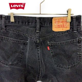 リーバイス(Levi's)のリーバイス505w30 アメリカ古着ブラックジーンズデニムパンツ4001 メンズ(デニム/ジーンズ)