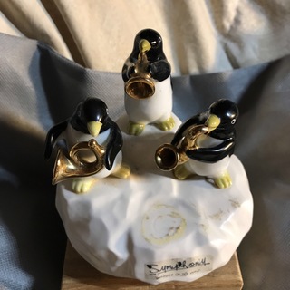 160年前のペンギントランペットオルゴール(オルゴール)
