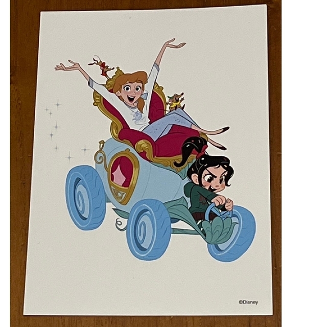 Disney(ディズニー)のシュガーラッシュ　ポストカード6枚セット エンタメ/ホビーのコレクション(使用済み切手/官製はがき)の商品写真