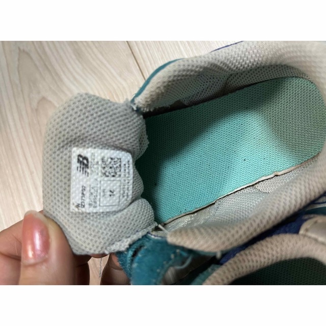 asics(アシックス)のアシックスネイビーのみ　baby.kidsシューズ　13.5〜14.0cm キッズ/ベビー/マタニティのベビー靴/シューズ(~14cm)(スニーカー)の商品写真