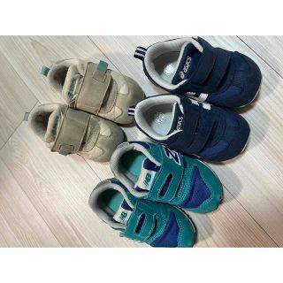 アシックス(asics)のアシックスネイビーのみ　baby.kidsシューズ　13.5〜14.0cm(スニーカー)