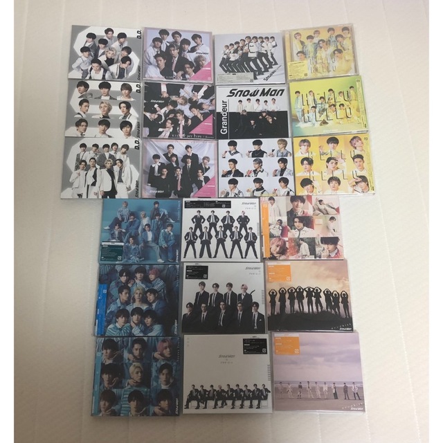 SnowMan  CD＋DVD D.D.～オレンジkiss  3形態セット