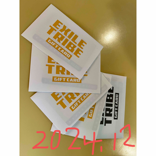エグザイル トライブ(EXILE TRIBE)のEXILE TRIBE CARD(アイドルグッズ)