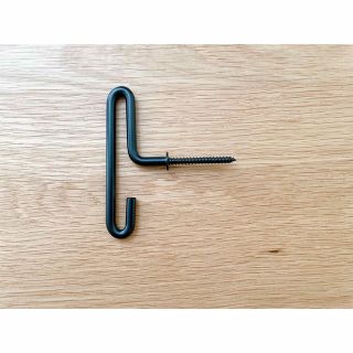 MOEBE ムーべWALL HOOK Small ブラック タオル掛け(その他)