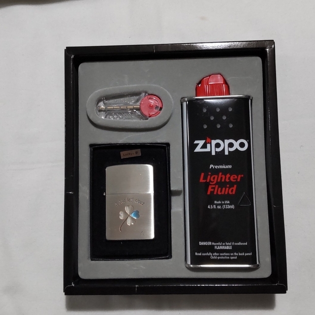 ZIPPO(ジッポー)のZIPPO ジッポー　ライターセット メンズのファッション小物(タバコグッズ)の商品写真