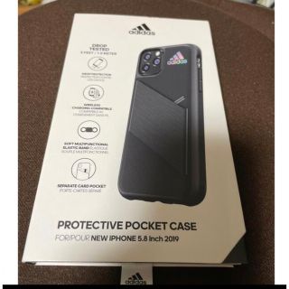 アディダス(adidas)のiPhone11 pro adidasケース(iPhoneケース)