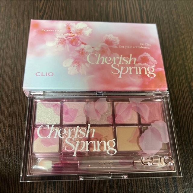 CLIO(クリオ)のクリオ　新作　102 チェリッシュスプリング　プロアイパレット　アイシャドウ 桜 コスメ/美容のベースメイク/化粧品(アイシャドウ)の商品写真