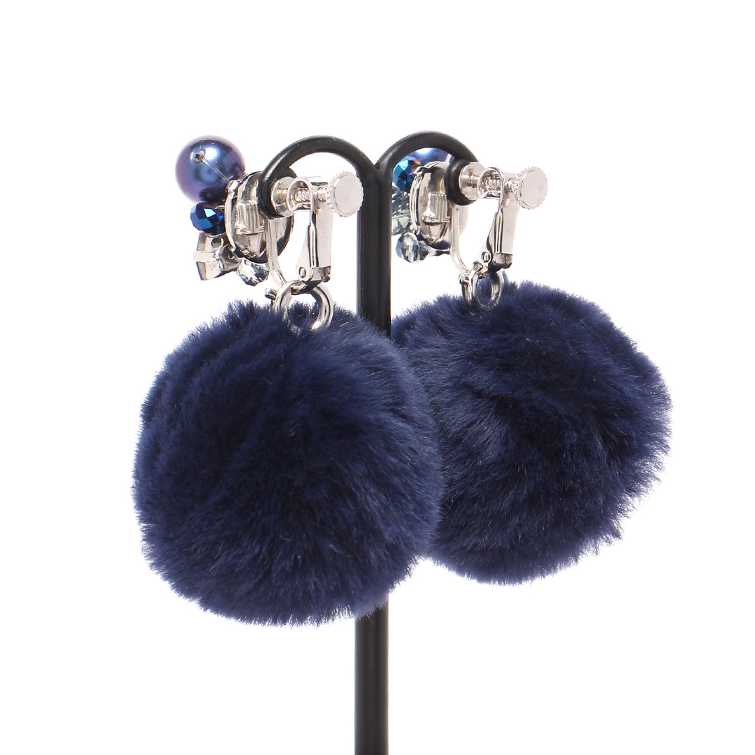 LANVIN en Bleu(ランバンオンブルー)のランバンオンブルー ネックレス イヤリング 2点セット レディース レディースのアクセサリー(イヤリング)の商品写真