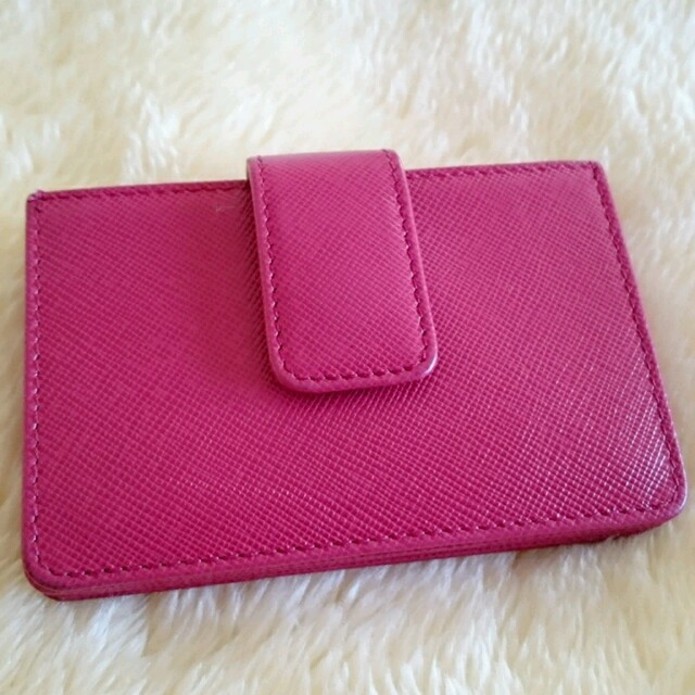 PRADA カードケース サフィアーノ ピンク PRADA カードケース サフィアーノ ピンク