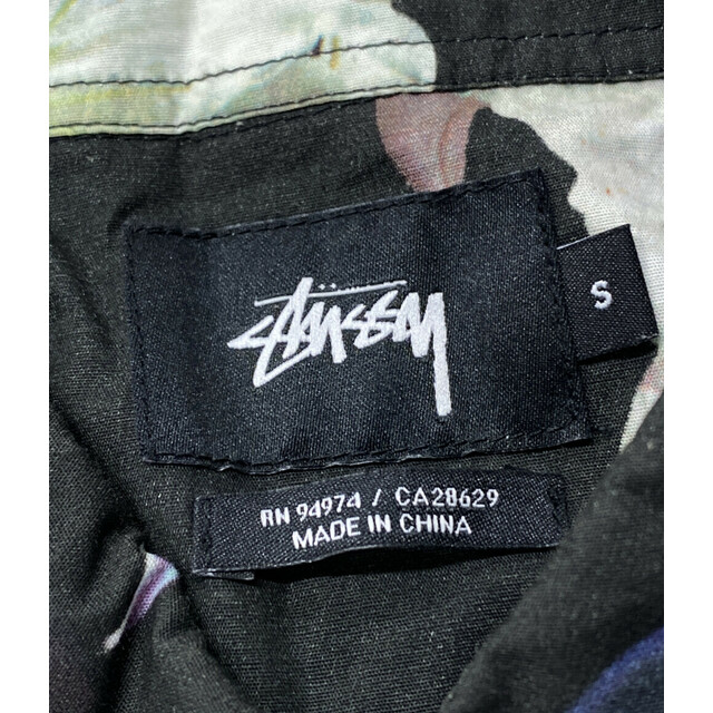 STUSSY(ステューシー)のステューシー STUSSY フラワー柄プルオーバー 半袖シャツ メンズ S メンズのトップス(シャツ)の商品写真