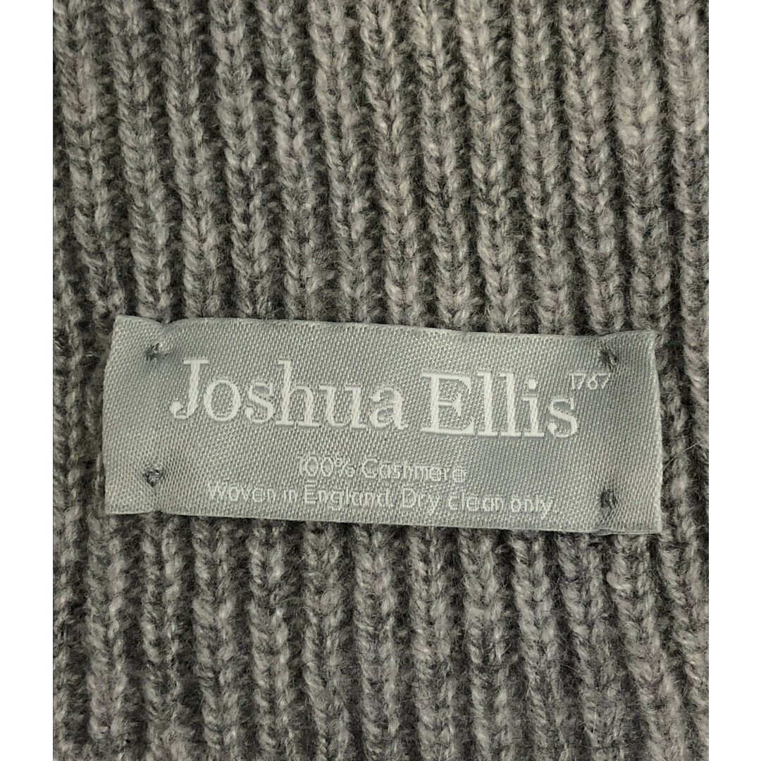 美品 Joshua Ellis マフラー カシミヤ100% リブ レディース 2