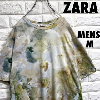 ザラ(ZARA)のZARA ザラ　半袖Tシャツ　タイダイ染柄　メンズMサイズ(Tシャツ/カットソー(半袖/袖なし))