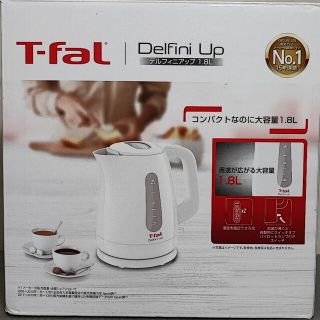 ティファール(T-fal)のティファール T-fal KO1731JP 電子ケトル デルフィニアップ 1.8(電気ポット)