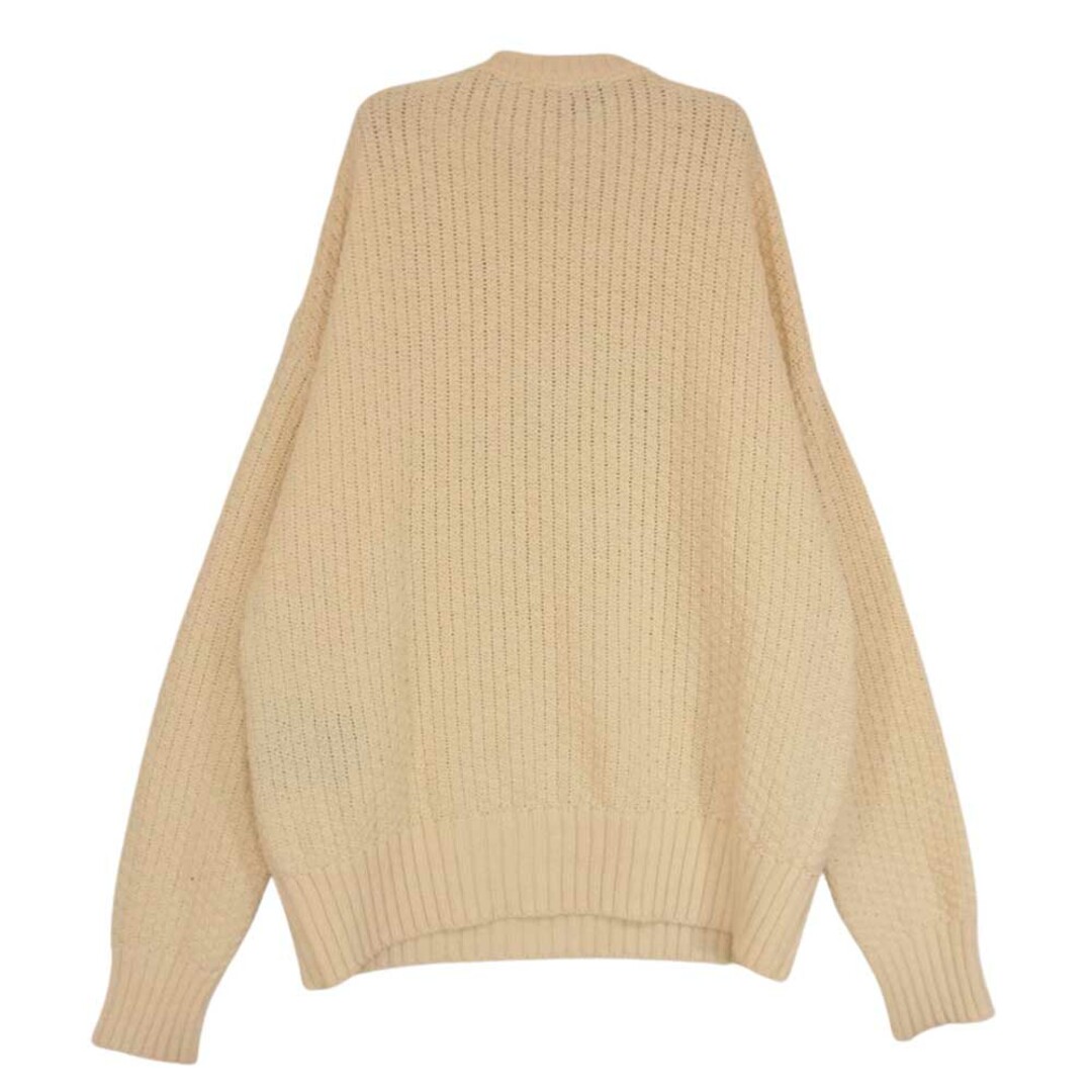 アミアレクサンドレマテュッシ Ami Alexandre Mattiusi A19K003 Oversize crewneck sweater クルーネック ニット オフホワイト系 S 1