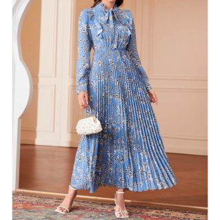 シーイン(SHEIN)のインポートクラシックワンピース美品(ロングワンピース/マキシワンピース)