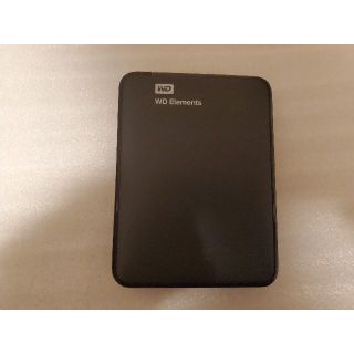 WD 耐衝撃ポータブルHDD 2TB ジャンク(PCパーツ)