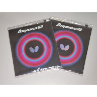 BUTTERFLY - 【新品】バタフライ ディグニクス80 黒 特厚(2.1) 2枚