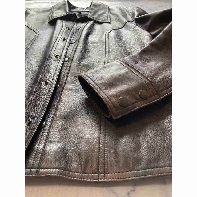 5351 POUR LES HOMMES(ゴーサンゴーイチプールオム)の【5351 Pour Les Hommes】Leather Jacket/M メンズのジャケット/アウター(レザージャケット)の商品写真