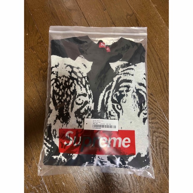 Lサイズ Supreme Big Cats Jacquard L/S Top 【期間限定!最安値挑戦