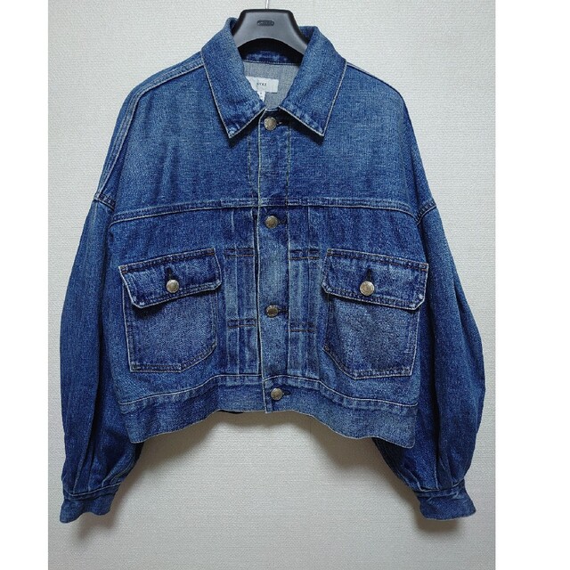 HYKE ハイク　BALOON SLEEVE DENIM JACKET 1レディース