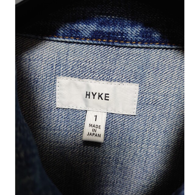 HYKE(ハイク)のHYKE ハイク　BALOON SLEEVE DENIM JACKET 1 レディースのジャケット/アウター(Gジャン/デニムジャケット)の商品写真