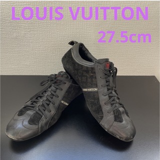 ルイヴィトン(LOUIS VUITTON)のLOUIS VUITTON ルイヴィトン　スウェードレザースニーカー　27.5(スニーカー)
