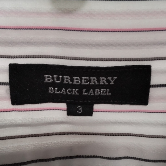 BURBERRY BLACK LABEL(バーバリーブラックレーベル)のバーバリーブラックレーベル　半袖シャツ メンズのトップス(Tシャツ/カットソー(半袖/袖なし))の商品写真